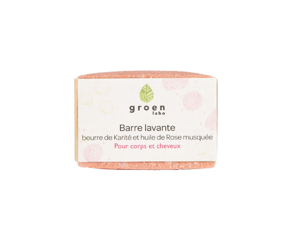 Barres corps et cheveux Beurre de Karité et Rose musquée