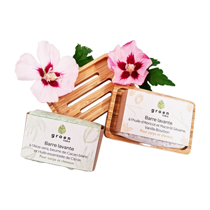 Porte-savon en Bambou